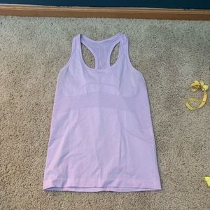 Lululemon SilverLilac Go For Double Tank